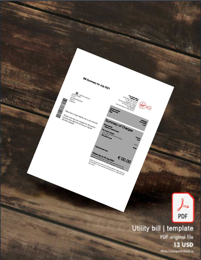 Utility bill | Albanian Power | Albania